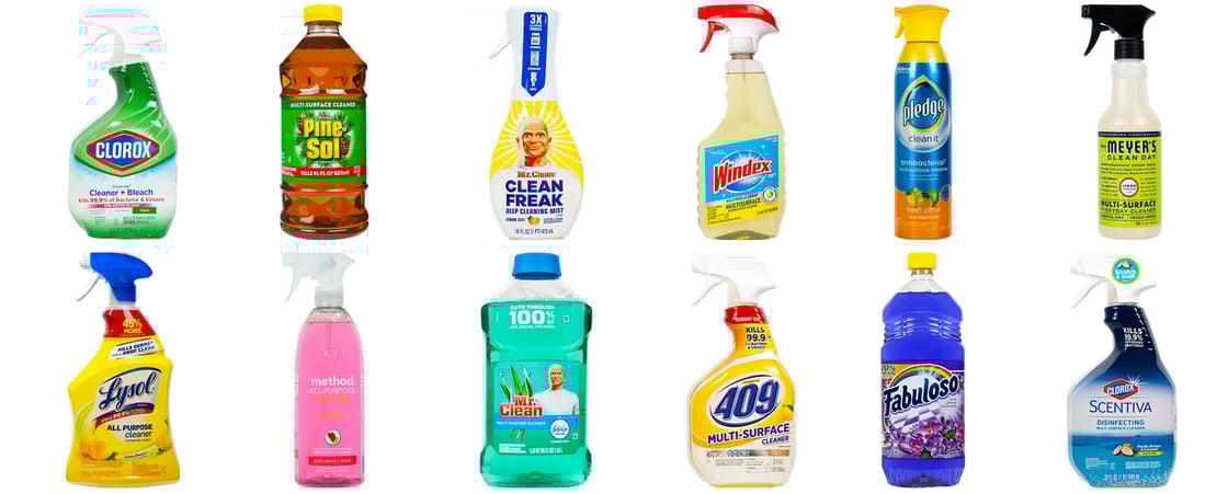All Purpose Cleaners Line Up