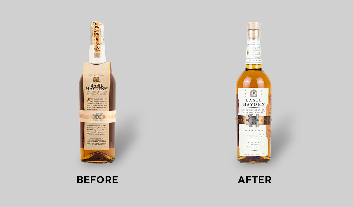 Basil Hayden - Before and After