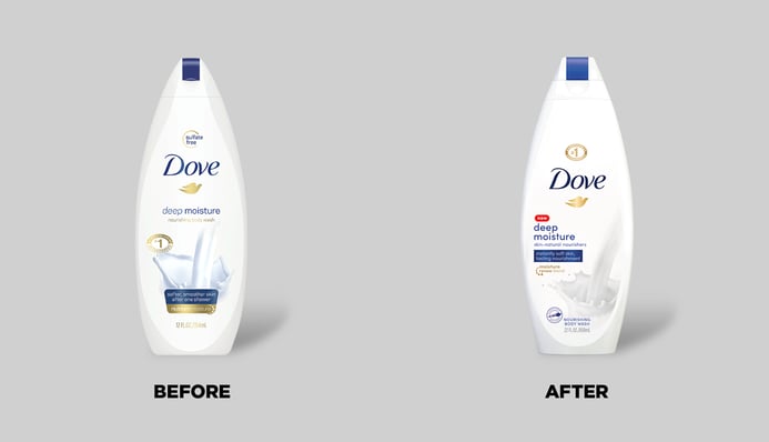 Dove - Before and After
