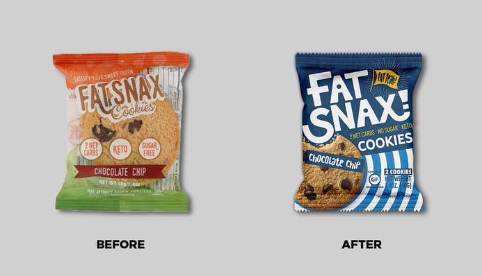 Fat Snax-Before and After