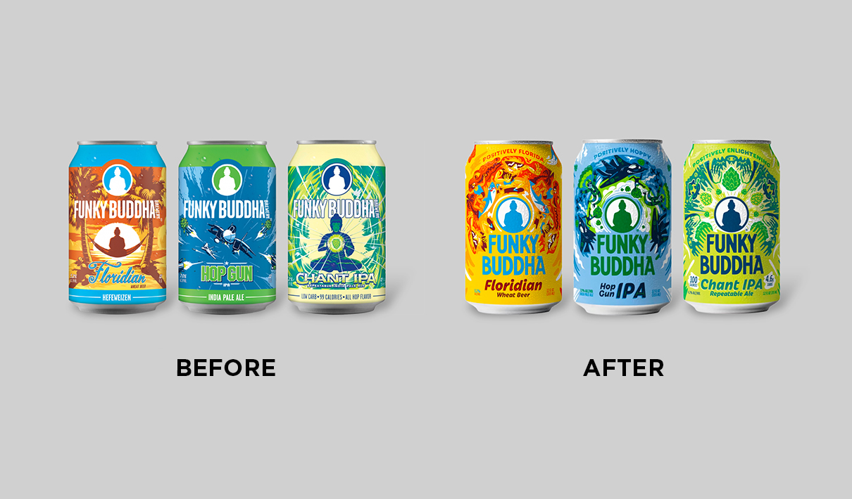 Funky Buddha - Before and After