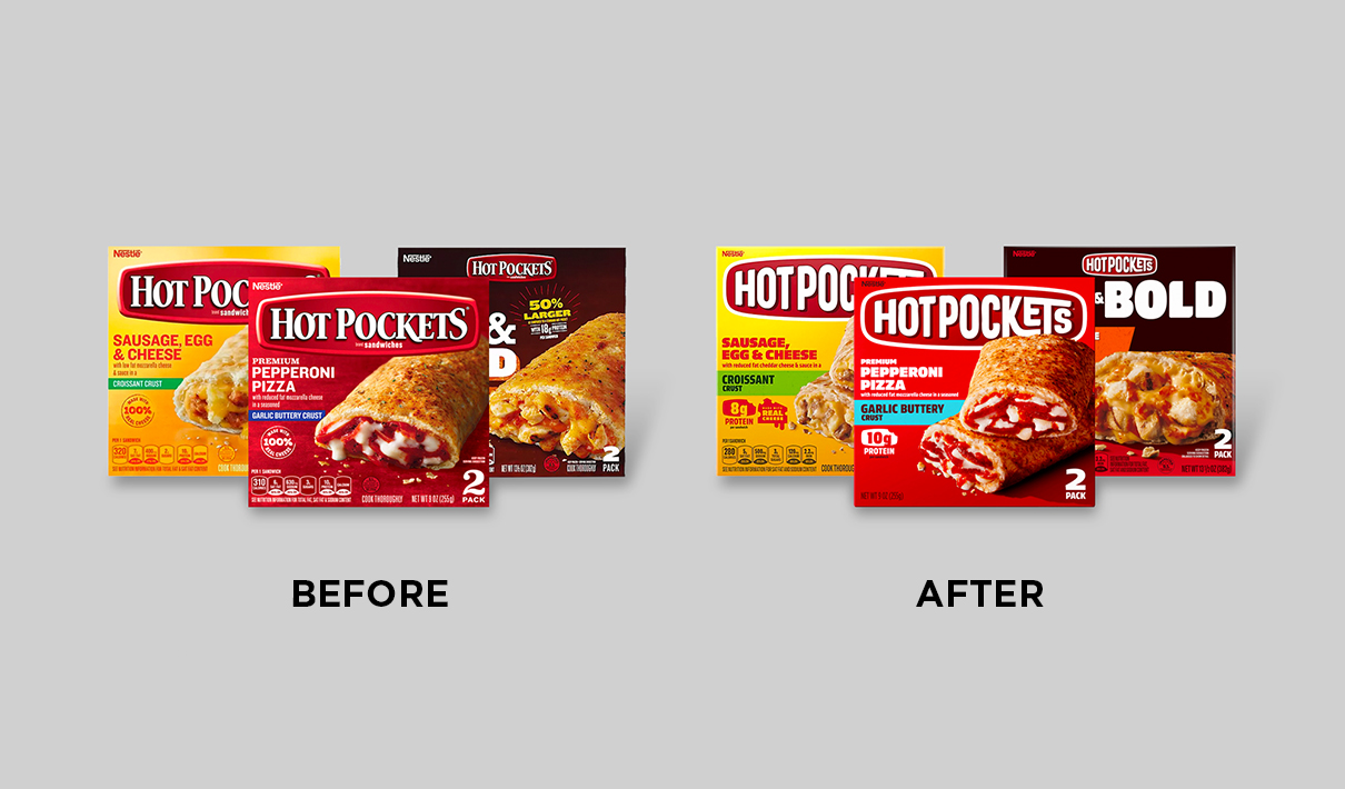Hot Pockets - Before and After