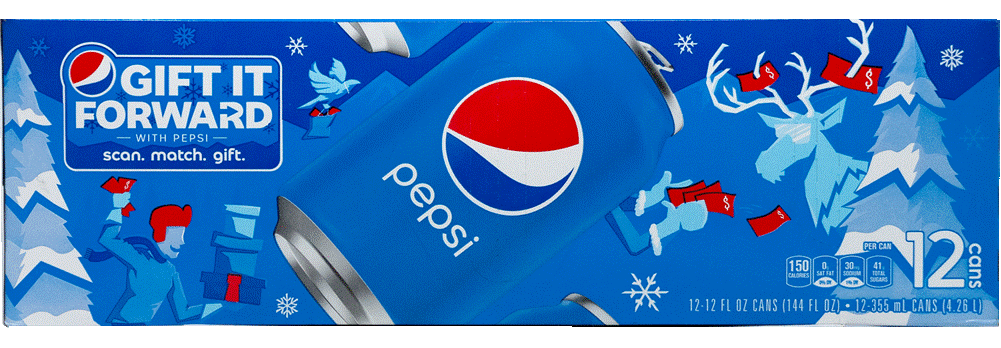 Pepsi 2019 holiday packaging
