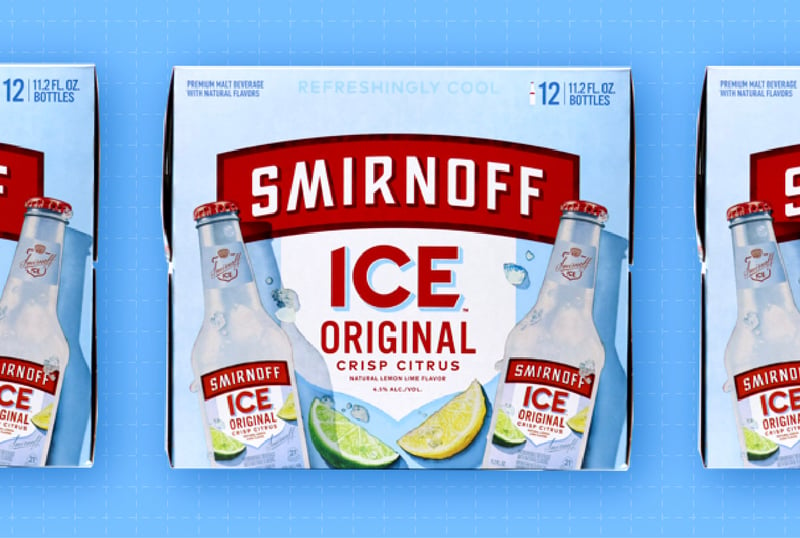 Redesign of the Month: Smirnoff ICE
