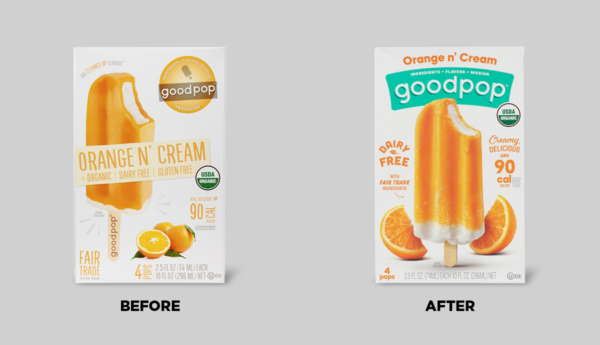 goodpop before after