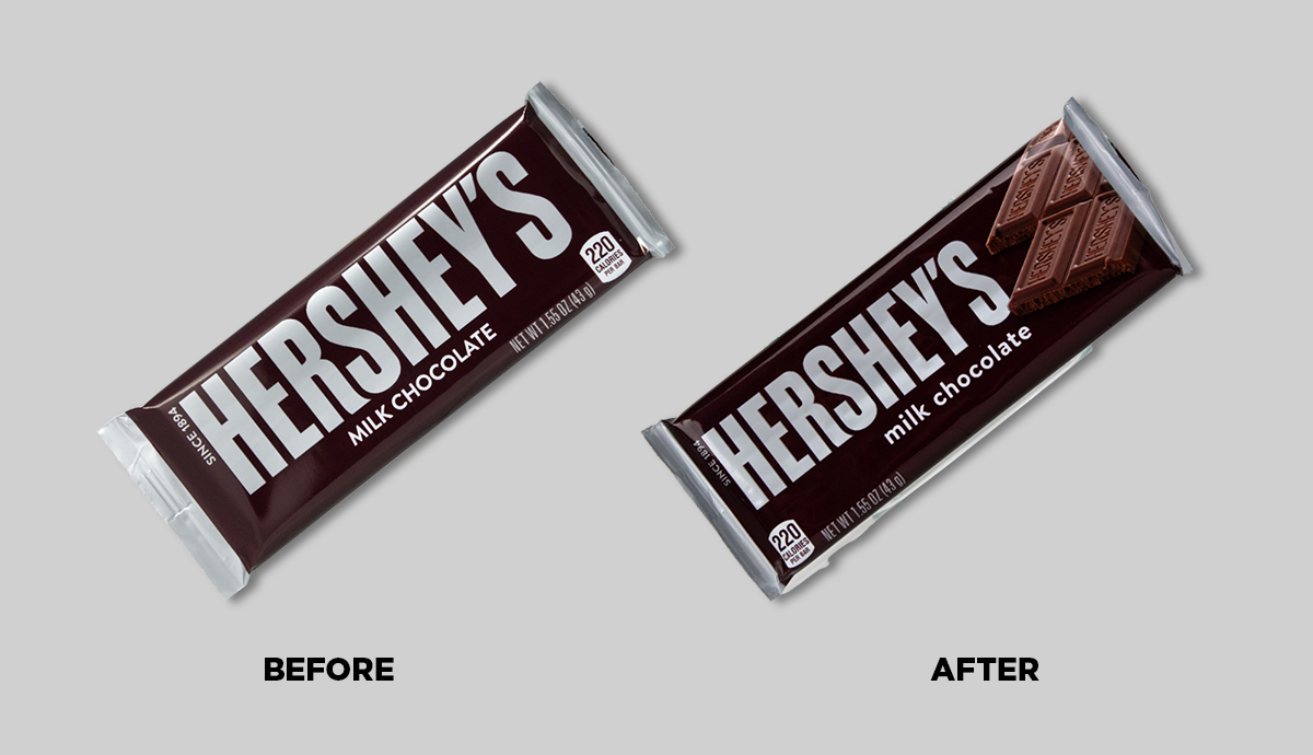 hershey before after