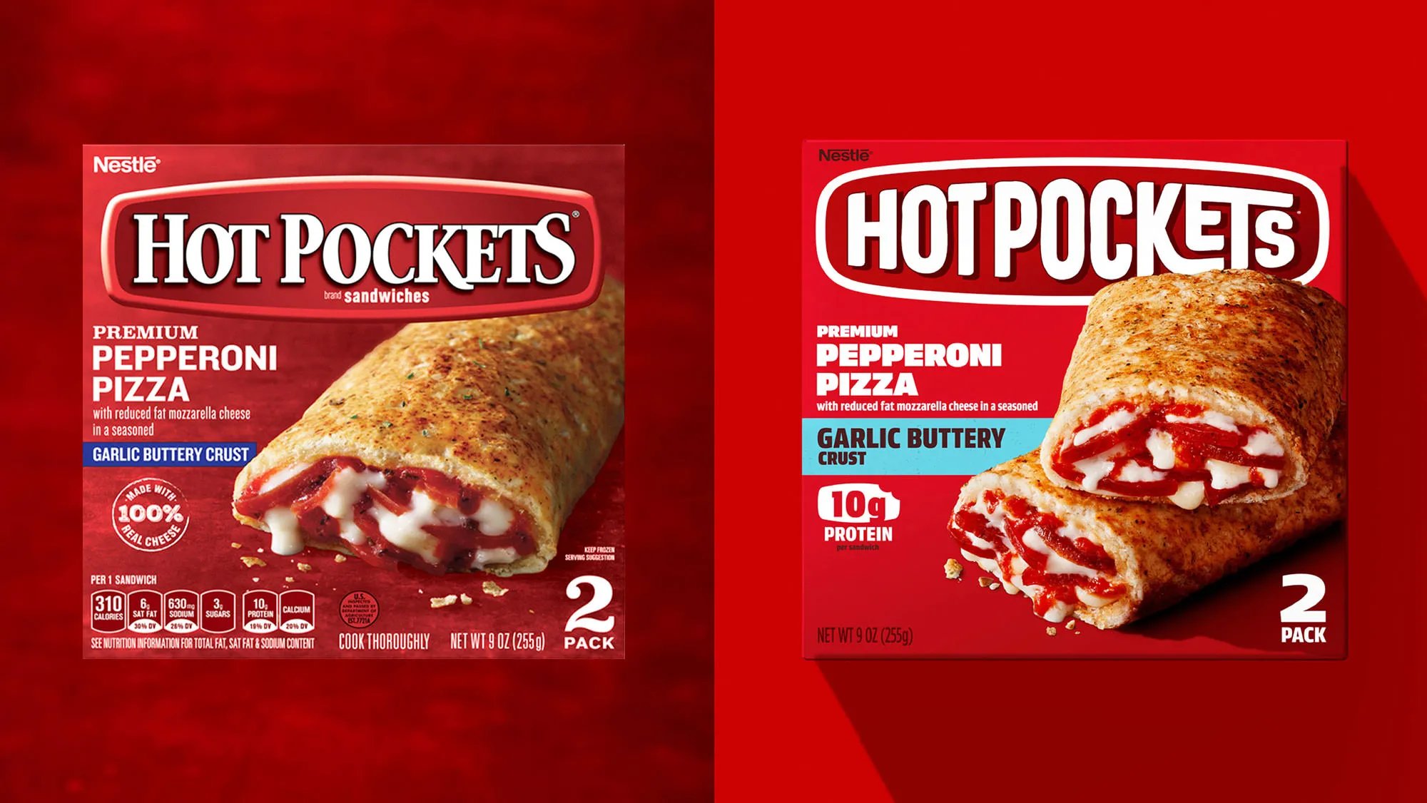 hot pockets interact before after