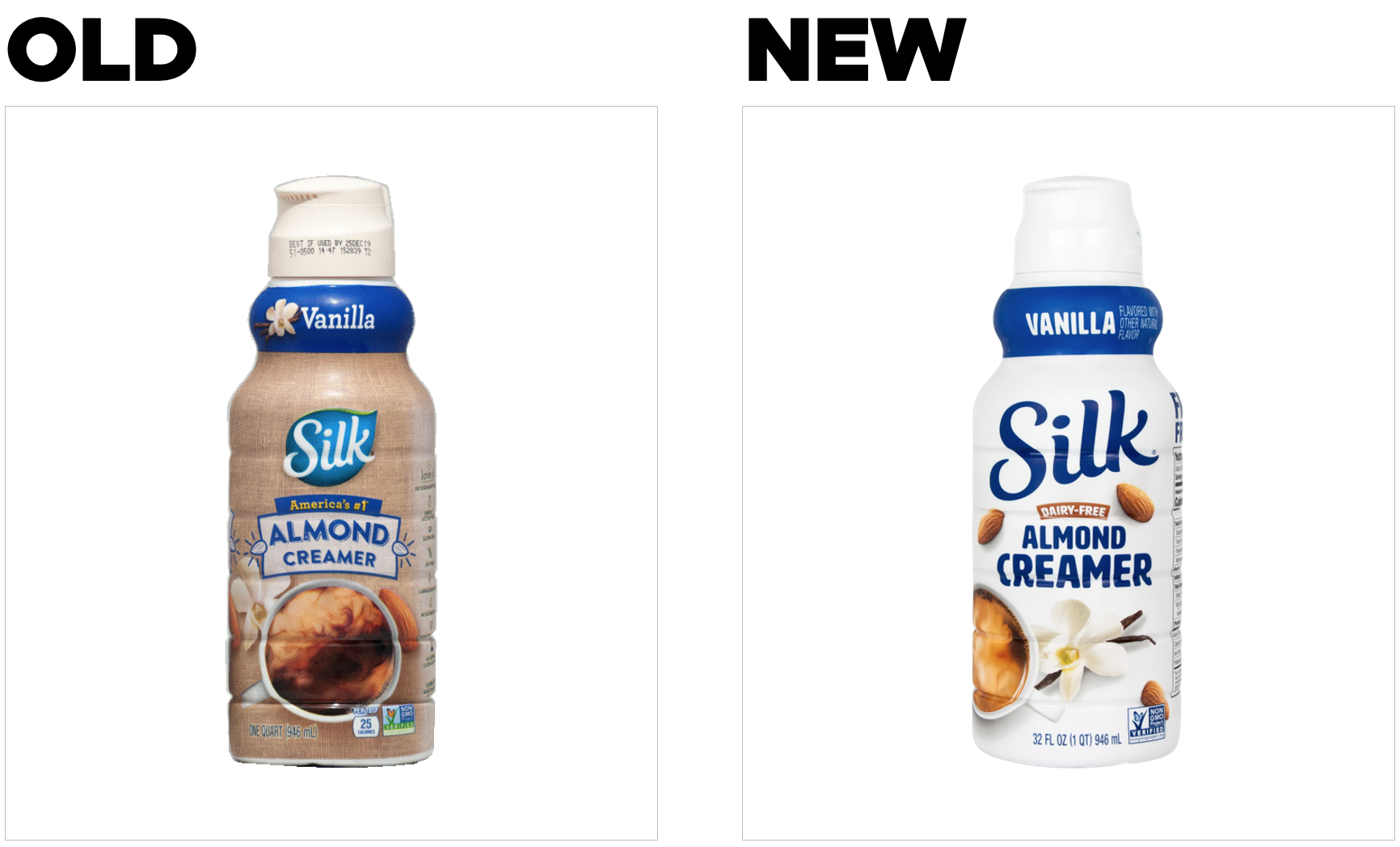 Redesign of the Month Silk Almond Creamer