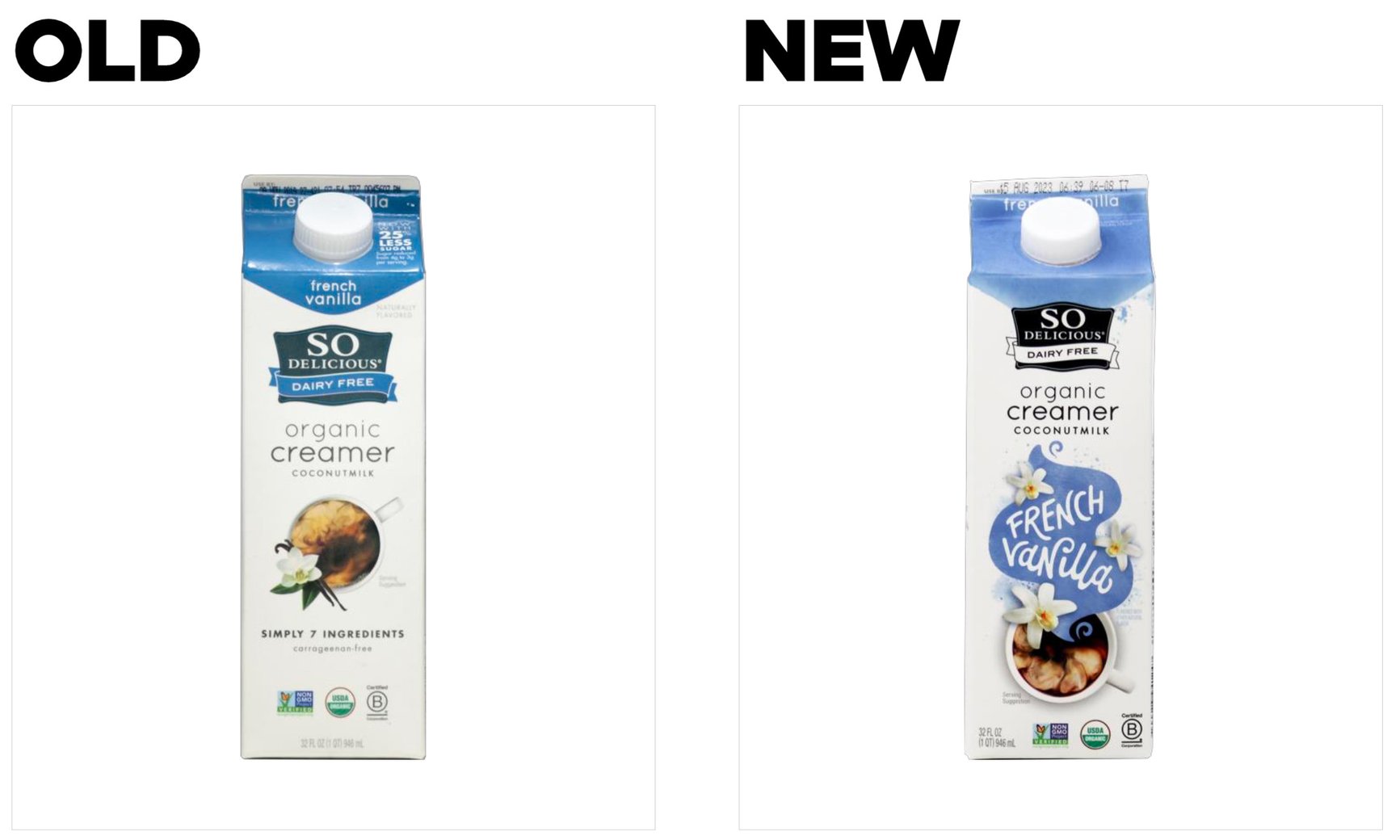 Redesign of the month so delicious creamer