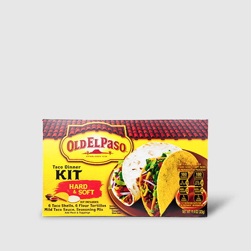 Old El Paso Hard and Soft Dinner Kit